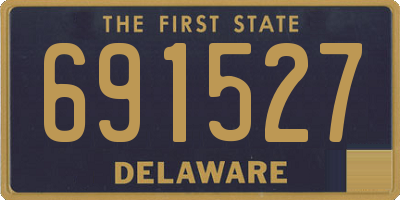 DE license plate 691527