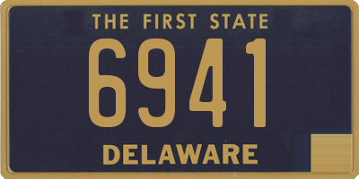 DE license plate 6941