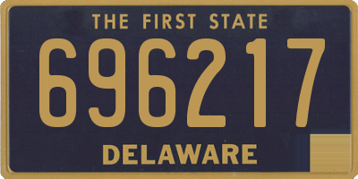 DE license plate 696217