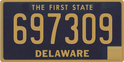 DE license plate 697309