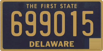 DE license plate 699015