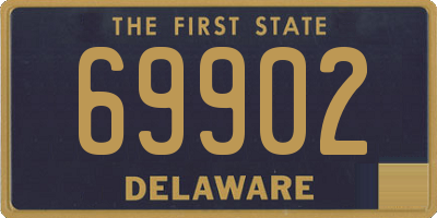 DE license plate 69902