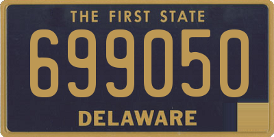 DE license plate 699050