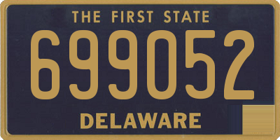 DE license plate 699052