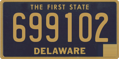 DE license plate 699102