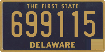 DE license plate 699115