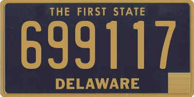 DE license plate 699117