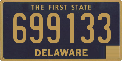 DE license plate 699133