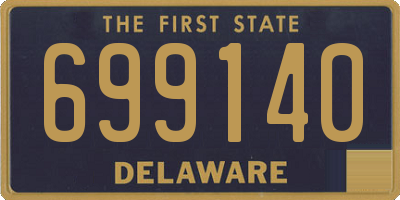 DE license plate 699140