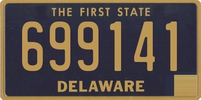 DE license plate 699141