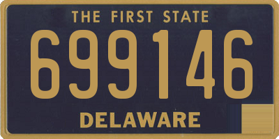 DE license plate 699146