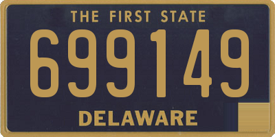 DE license plate 699149