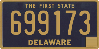 DE license plate 699173