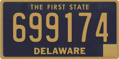 DE license plate 699174