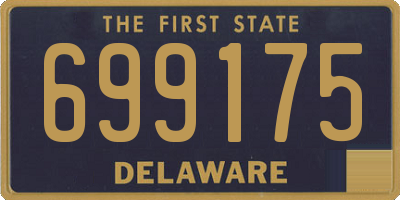 DE license plate 699175