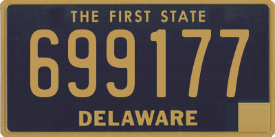DE license plate 699177
