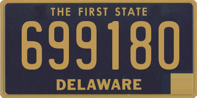 DE license plate 699180