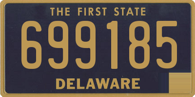 DE license plate 699185