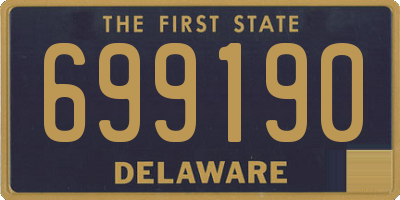 DE license plate 699190