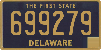 DE license plate 699279