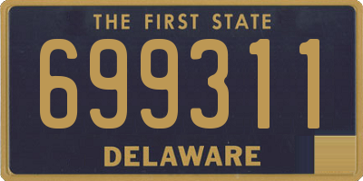 DE license plate 699311