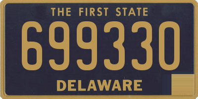 DE license plate 699330