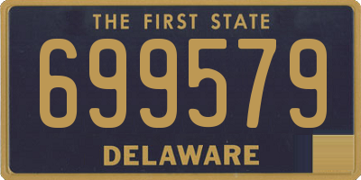 DE license plate 699579