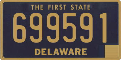 DE license plate 699591