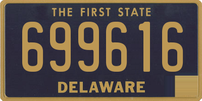 DE license plate 699616