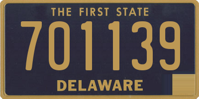 DE license plate 701139