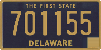 DE license plate 701155