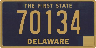 DE license plate 70134