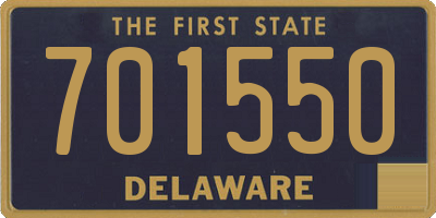 DE license plate 701550