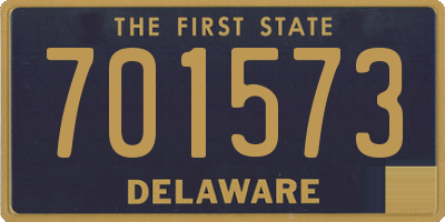 DE license plate 701573