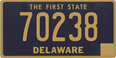 DE license plate 70238