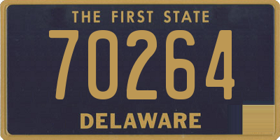 DE license plate 70264
