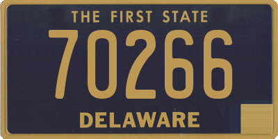 DE license plate 70266