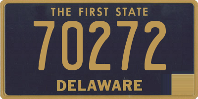 DE license plate 70272