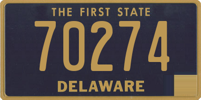 DE license plate 70274