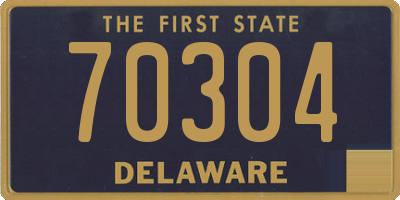 DE license plate 70304