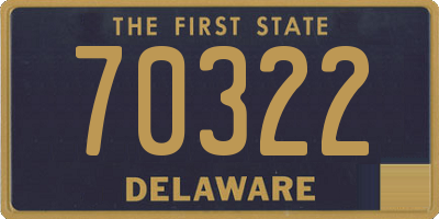 DE license plate 70322