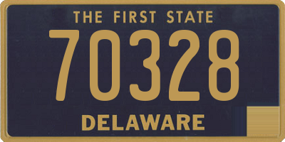 DE license plate 70328