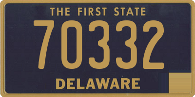 DE license plate 70332