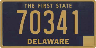 DE license plate 70341