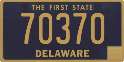 DE license plate 70370