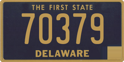 DE license plate 70379
