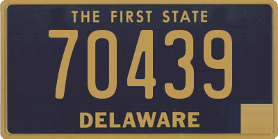 DE license plate 70439