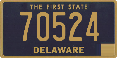 DE license plate 70524