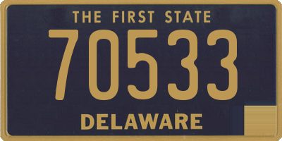DE license plate 70533