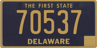 DE license plate 70537